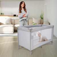 Asalvo Cuna de Viaje Baleares para Bebés – Desde el Nacimiento hasta 15 kg, Estructura Ligera y Resistente al Agua, Montaje y Plegado Fácil - details 0