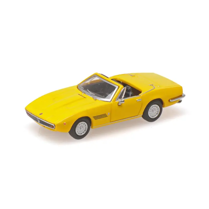 MINICHAMPS 1/87 MASERATI GHIBLI SPYDER AMARILLO 1969 - 870123031 - 1