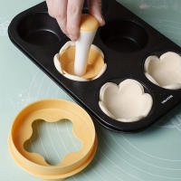 2pcs Cortador De Pasteles Flor Y Tamizador Para Tartas Accesorios De Cocina Ecológicos Para Hornear Y Galletas - details 5