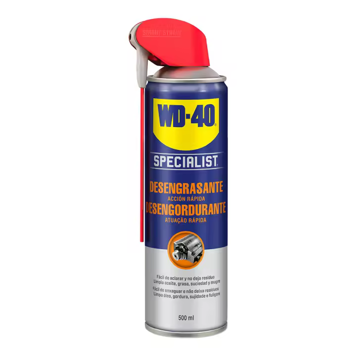 DESENGRASANTE ACCION RAPIDA SPECIALIST SPRAY 500ml 34465 WD40 LUBRICANTES Y ACEITES FAMILIA WD40 MULTIPLES APLICACIONES - 1