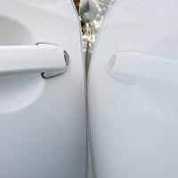 Protección De Puerta De Coche Con Espesor De Cromo 6 Metros Antigolpes Adhesivo Protector De Ralladuras Molduras De Puerta Automóvil - details 2