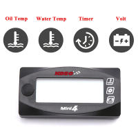 Medidor De Temperatura De Agua Para Motocicleta Koso Universal 4 En 1 Dual Temp LCD Digital Muestra De Voltaje Y Temperatura Del Aceite - details 1