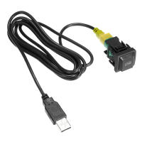 Adaptador De Cable De Audio USB Para CD Player Radio Repuesto Para VW Volkswagen Longitud 130cm Accesorio De Estéreo De Coche - details 4