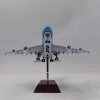Modelo De Avión De Juguete 20cm Aleación De Metal ANA Airbus A380 Tortuga Marina Cartoon Aerolínea Juguete De Avión De Escala 1:400 - details 3