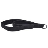 2pcs Anillas De Pilates Dobles Con Correas Para Pies En Negro Equipo De Fitness Reformer Con D-rings Bandas De Resistencia De Poliéster - details 5