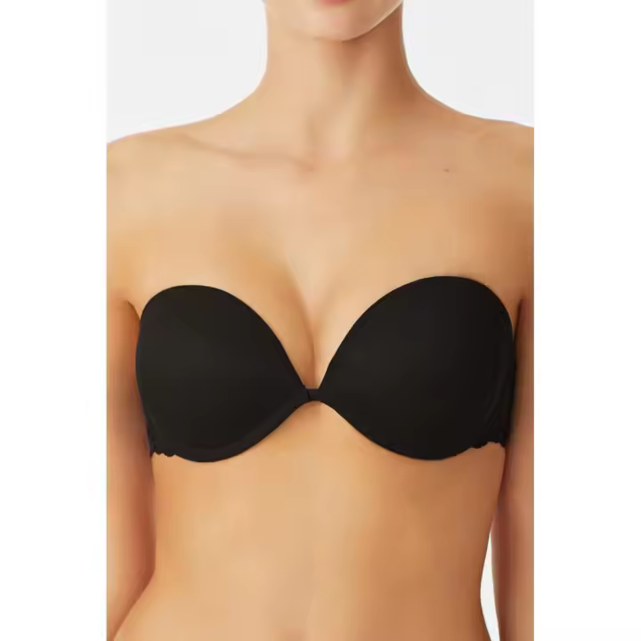Sujetador PROMISE push up sin tirantes. Copa B. Varios colores - 1