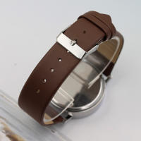 Reloj De Cuarzo Para Hombre Con Vidrio Azul Y Correa De Cuero Reloj Casual Y Moda Diametro De La Fuente 38mm Material De La Caja De Aluminio - details 9
