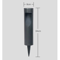 Lámpara Solar Para Jardín Control Inteligente Impermeable Decoración De Camino Luz Nocturna Para Jardín Fuente De Energía Solar ABS LED Moderno - details 15