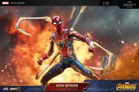 Figura De Acción Spider-Man Super War Big Time ZD Toys Colección ML Avengers Infinity War Iron Spider 2.0 1/10 Para Jóvenes De 14 Años O Más - details 11