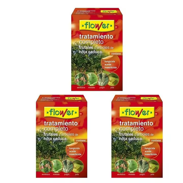 Tratamiento completo frutales y arboles caducos flower PACK DE 3 UNIDADES - 1
