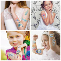10 Hojas De Pegatinas De Tatuaje Temporal Con Animales Marinos Para Niños Impermeables Para Brazos Y Cuerpo Regalo De Juguetes - details 4