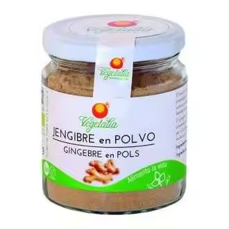 Vegetalia Jengibre Polvo Bio Vegan 80G - 1