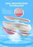Zapatillas De Correr ONEMIX Para Hombres Nylon Anti-resbalón Ultra-ligero Rebound Deportivas Transpirables Zapatillas De Caminar - details 14