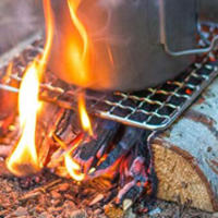 Malla De Asado En Acero Inoxidable Para Camping Grillete Cuadrado Redondo Herramienta De Barbecue Resistentes Al Calor Fáciles De Limpia Para Actividades Al Aire Libre Viajes Picnics BBQ - details 13
