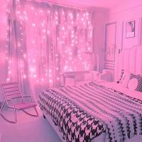 Guirnalda De Luces LED Para Ventanas 6x3M/3x3m Con Control Remoto Y Alimentación USB Decoración Navideña Para Hogar Y Jardín - details 6