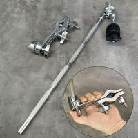 Soporte De Tambor Universal Para Cimbal Metal Ratchet Clamp Extensión De Brazo Compatible Con La Mayoría De Los Conjuntos Estándar De Batería - details 3