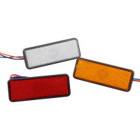 Luces Traseras LED Modificadas Para Motocicleta Y Coches Eléctricos 24LED Freno Reflector Para Camiones Lateral - details 1