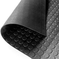 Pavimento de Caucho Antideslizante Suelo Protector Revestimientos Alfombra PVC negro - details 2