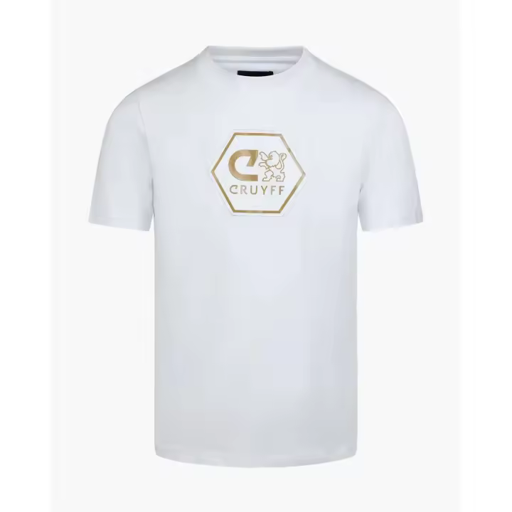 Cruyff Camiseta Hombre Modelo C-Iion CA251056-160 White/Gold. - 1