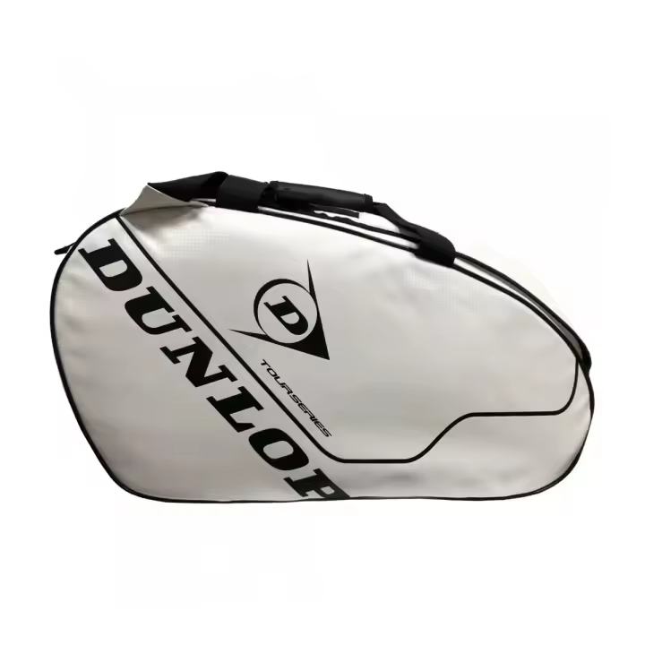 Paletero Dunlop Tour Intro Lt Wht/blk 10316697 Ofp - 1