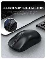 Ratón De Juego Inalámbrico Warvank X8 Recargable 500mAh Tipo-C Para Oficina Compatible Con Portátiles Y Computadoras De Escritorio - details 2