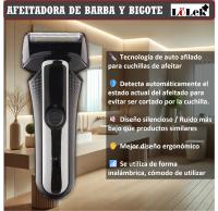 Afeitadora Inalámbrica con Auto-Afilado | Diseño Silencioso | Ergonómica y Cómoda | Experiencia Precisa de Afeitado - details 0