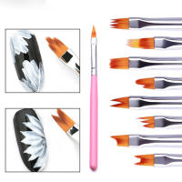 Set De Pinceles Para Arte De Uñas Profesional 8/12 Piezas Para Pintar Flores Herramienta De Arte De Uñas DIY Para Uso En Hogar Y Salón - details 4