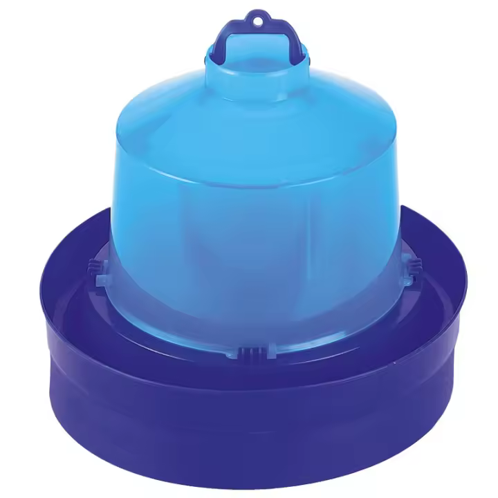Bebedero para Pollos de 2da Edad AZUL 5 LITROS ø35x24 cm - 1