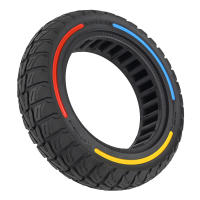 Neumático Sólido De Repuesto Para Scooter Eléctrico NIU KQI3 Tamaño 9.5x2.5-6.1 Color Flick Absorción De Choques Material De Goma - details 9