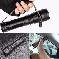 Linterna De Mano Zoom Alta Potencia 4 Núcleos XHP50 LED Tipo C USB Recargable Con Batería 18650 Lámpara Exterior Para Camping - details 7