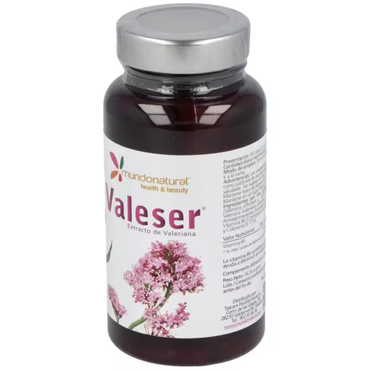 Mundo Natural Valeser 450 Mg 60 Caps - 1