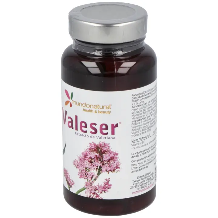 Mundo Natural Valeser 450 Mg 60 Caps - 1