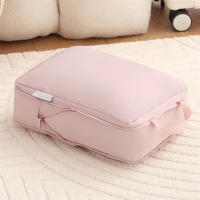 Cubo De Compresión Para Viaje 1pc Organizador De Ropa Para Maleta Bolsa De Almacenamiento Impermeable Y Portátil De Polyester - details 4