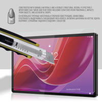 Protector De Pantalla De Vidrio Templado HD Para Lenovo Tab M11 11 Pulgadas 2024 Pack De 2 Piezas Antichoque Sin Bolitas - details 3