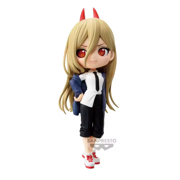 Figura Power Chainsaw Man Q posket 14cmFigura  Coleccionable - Idea de Regalo- Mercancia Oficial - Juguetes para Niños y Adultos - Movies Fans - Muñeco para Coleccionistas y Exposición - 1