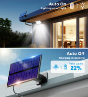 Luces Solares Exteriores 234LED 3 Modos Sensor De Movimiento Luz De Inundación Con Control Remoto IP65 Impermeable Seguridad Para Fuera - details 2