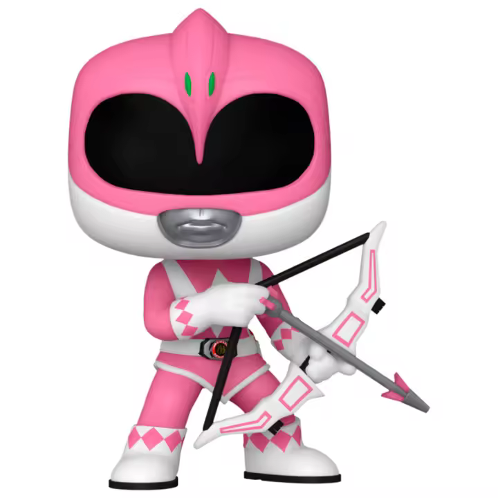 Figura Pop Power Rangers 30Th Anniversary Pink Ranger-Figura de Vinilo Coleccionable - Idea de Regalo- Mercancia Oficial - Juguetes para Niños y Adultos - Movies Fans - Muñeco para Coleccionistas y Exposición - 1
