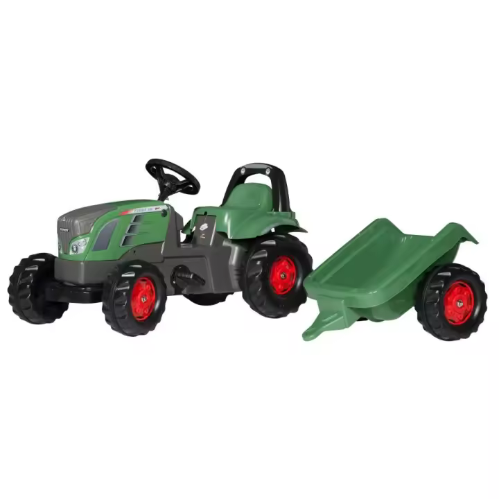 Rolly Toys - Correpasillos Rollykid Fendt 516 Vario con Remolque - Para Niños de 2 a 5 Años - 1