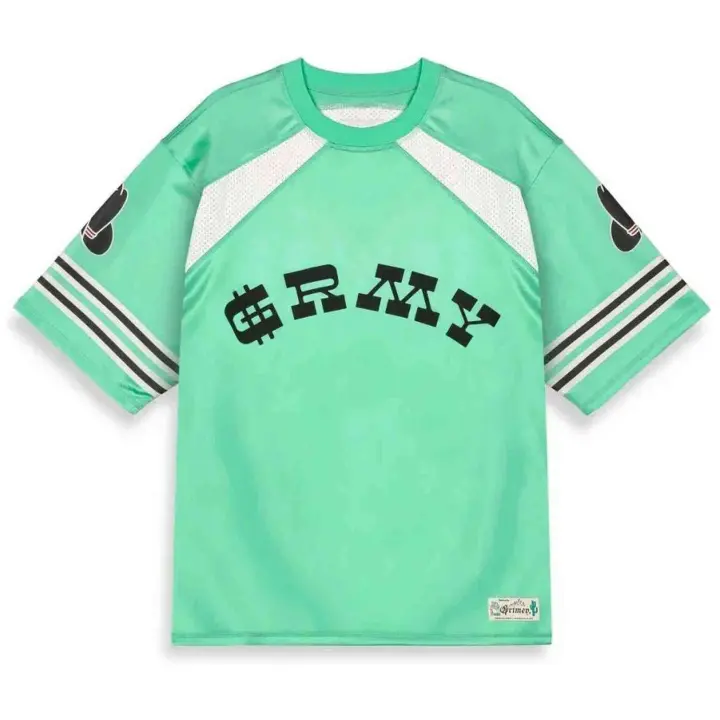 Camiseta de Manga Corta GRIMEY Lone Hand para unisex en color verde - 1