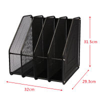 Organizador Metálico de 4 Cajones para Oficina – Revistero Profesional con Estructura Duradera, Ideal para Archivos, Documentos y Material de Trabajo. Archivador metálico de cajetin, Estantería de acero para documentos. 10564-14 - details 1