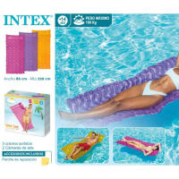 Colchóneta Hinchable Plegable INTEX 12-58807EU para Piscina y Playa  229x86 cm. - details 0