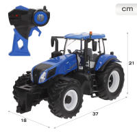 Maisto Tech - Tractor teledirigido Rock Crawler, ruedas gigantes con tacos, frecuencia 2.4 GH.z, 6 direcciones, incluye luces, enganche, todoterreno, radiocontrol niño, control remoto, coches teledirigidos para niños, +8 años - details 3