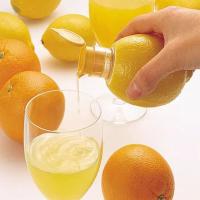 Squeezer De Limón Portátil Manual Herramienta De Jugo Lavable Con Filtro Integrado Para Limón Y Naranja Material PP - details 6