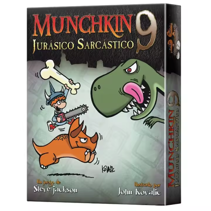 Asmodee - Munchkin 9: Jurásico Sarcástico - 1