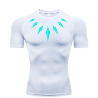 Camiseta De Compresión Para Hombre Anime Fitness Running En Gimnasio T-Shirt Deportiva Secado Rápido Top Para Verano - details 8