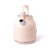 Hervidor de Agua Retro [1,7 L, 2200 W], Crema, Acero Inoxidable, Con Indicador de Temperatura y Nivel de Agua Exterior en Diseño Retro - details 11