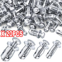 30pcs Tornillos De Flor M4M5M6 Con Tornillos De Jack Y Plomadas De Expansión Para Abrazaderas De Cortina Y Clavos De Rosca - details 0
