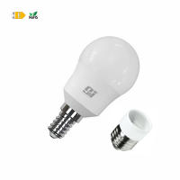 ORION91 Pack X 10 Bombillas CFL Esférica Micro E14 11w + 6 Conversores E27 605lm Blanco Cálido 2700K 6000h Orion91 Promotion - details 0