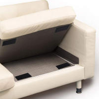 Soporte para Sofá, Sábana antideslizante sin clavos, Seguro, invisible, Velcro antideslizante - details 1