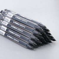 Juego De 12 Bolígrafos De Gel Triangulares 0.5mm En Colores Negro Azul Y Rojo Suministros Escolares Para Estudiantes Y Oficina - details 2